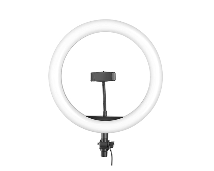 DIGITEK 12 Inches Big LED Ring Light with 7 feet Stand